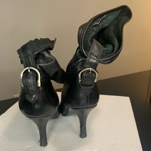 Nine West classic slouch boots. Stiletto, size 10, black - Picture 7 of 11